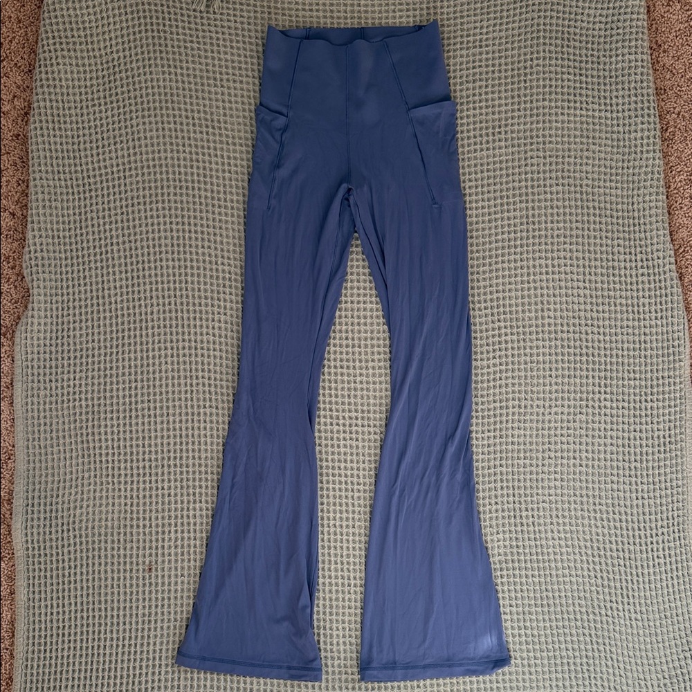 Aerie Offline Blue Bootcut Leggings - S short